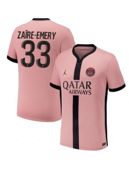 Paris Saint-Germain Warren Zaire-Emery #33 Replika Tredje Kläder 2024-25 Kortärmad